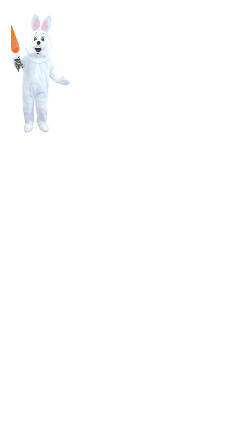 Bunny Mascot Deluxe Adult Costume