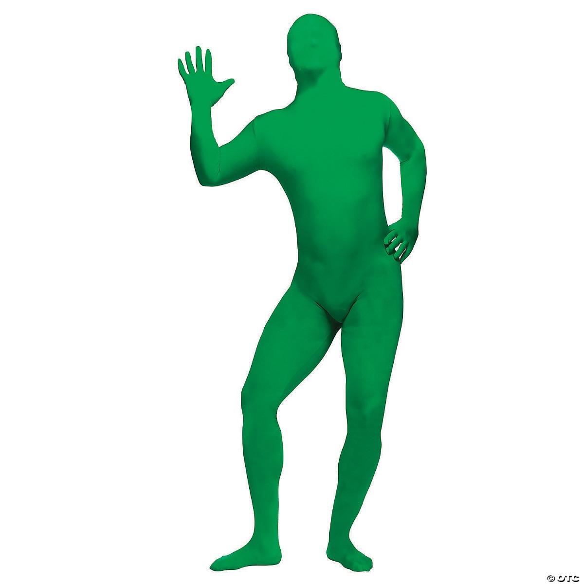 Skin Suit Green Teen Costume