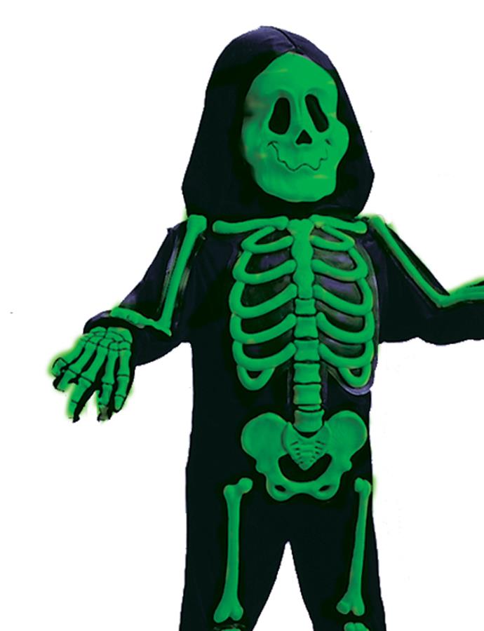 Colour Bones Green Toddler Costume