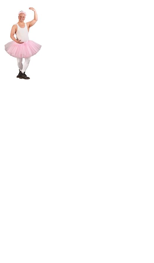 Tutu Grande Pink Adult Costume Accessory