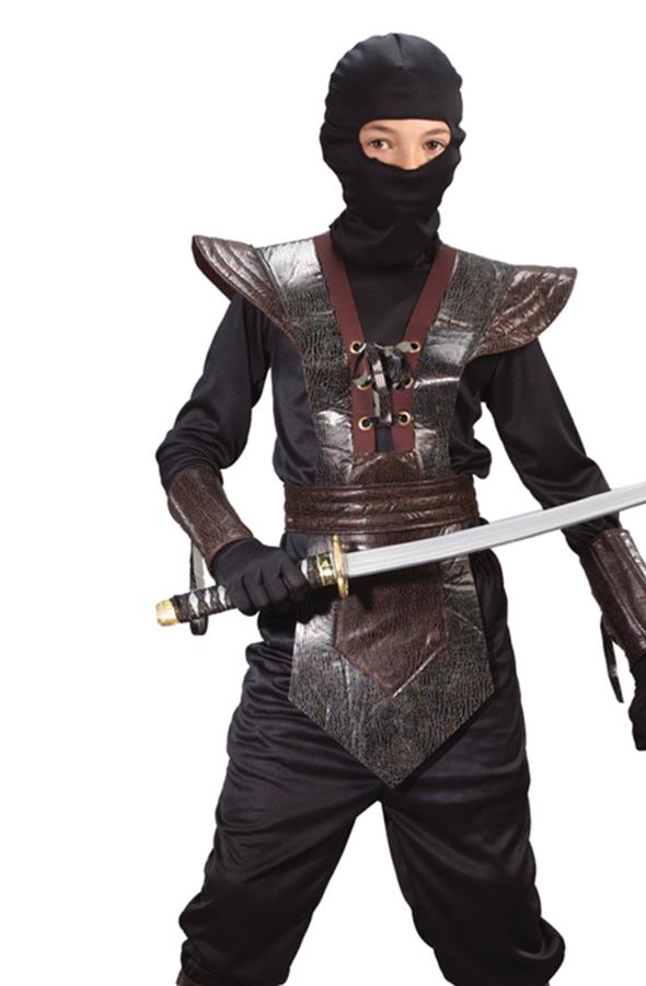 Ninja Fighter Child Costume Large