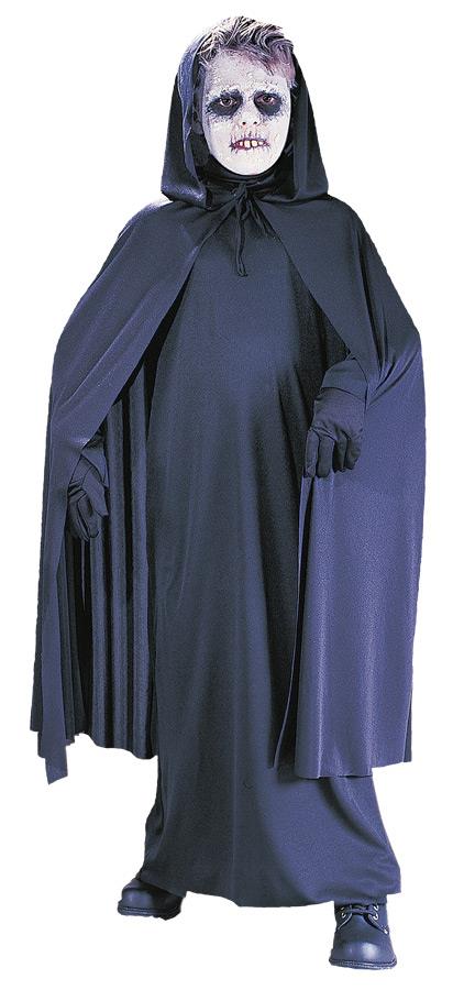 Hooded Black 40in Child Cape