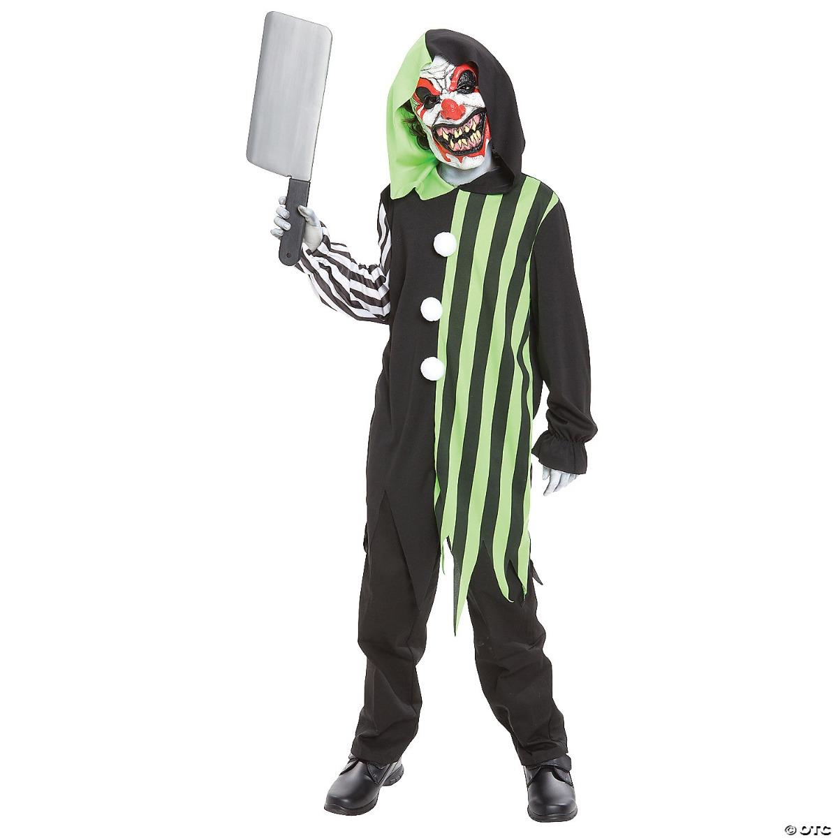 Cleaver the Clown Child Costume Large