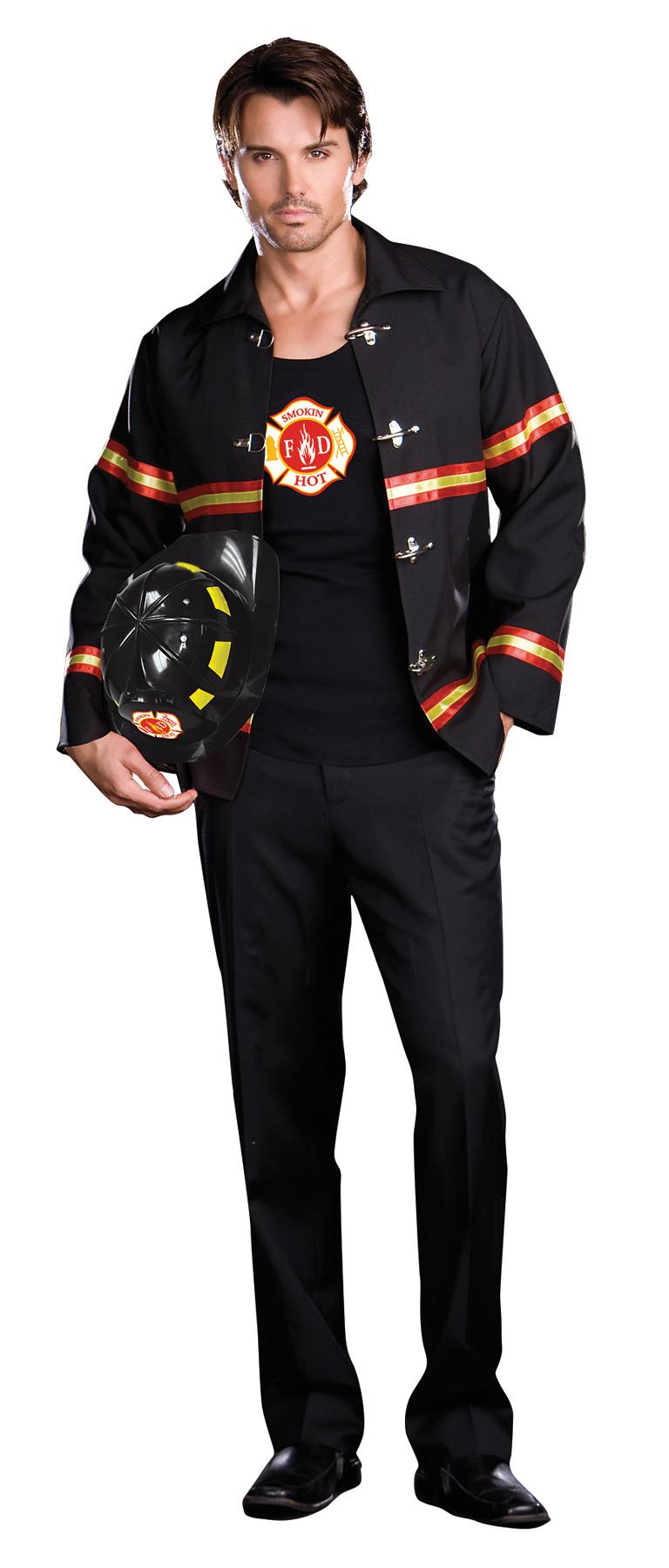 Smokin' Hot Fire Department Adult Plus Costume
