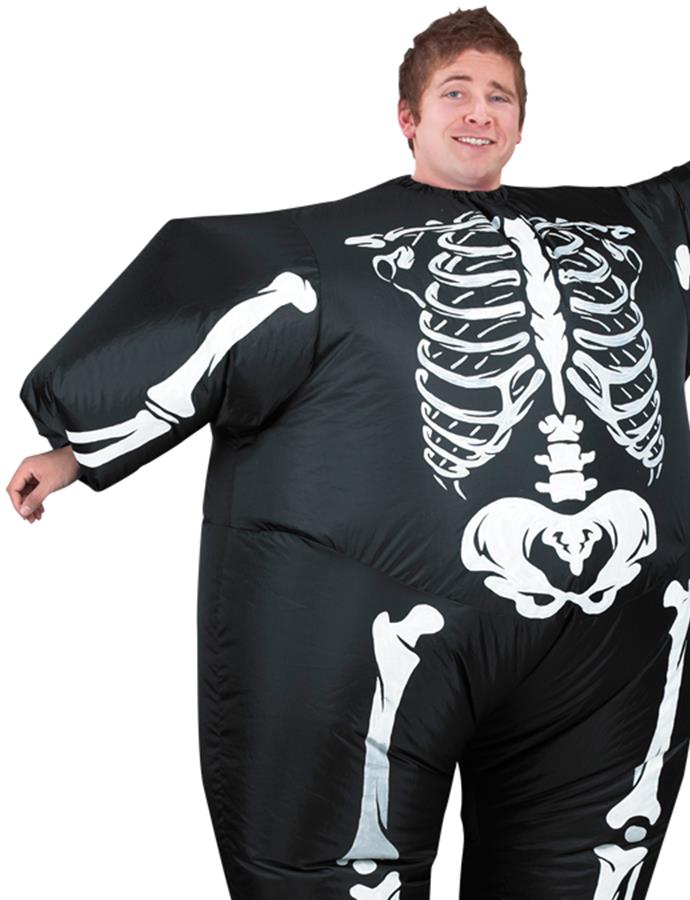 Inflatable Skeleton Adult Costume