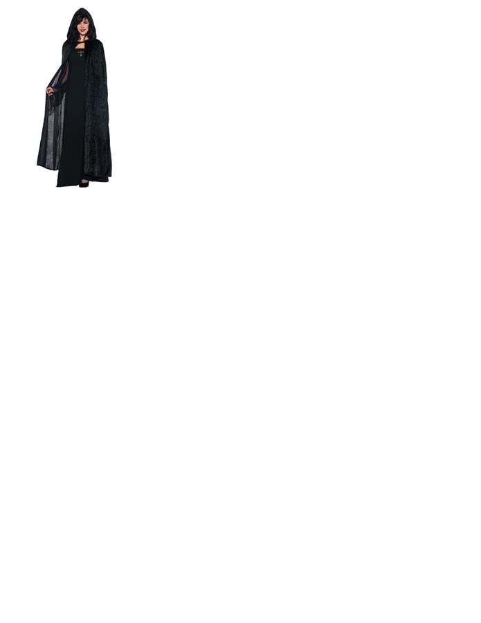 Back Hooded Vampire Witch Adult Cape