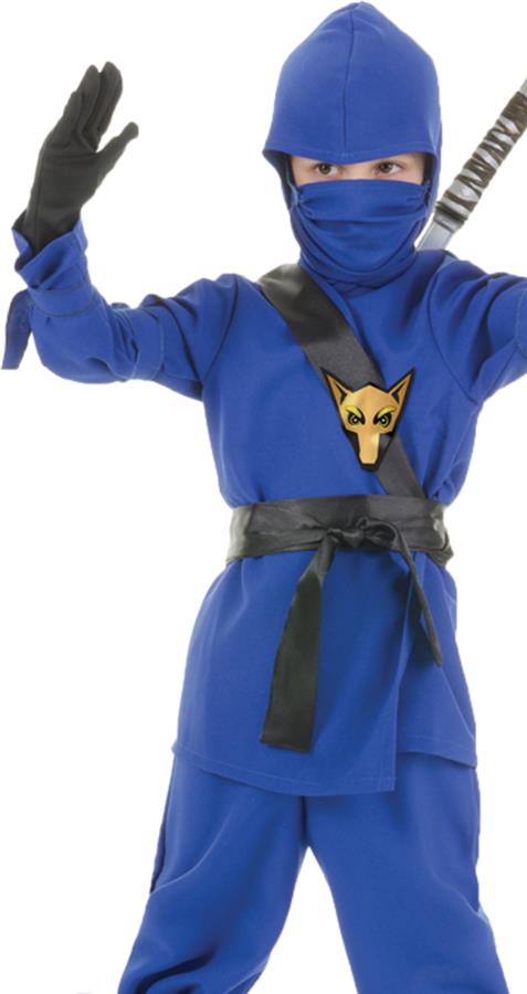 Blue Ninja Child Costume Medium