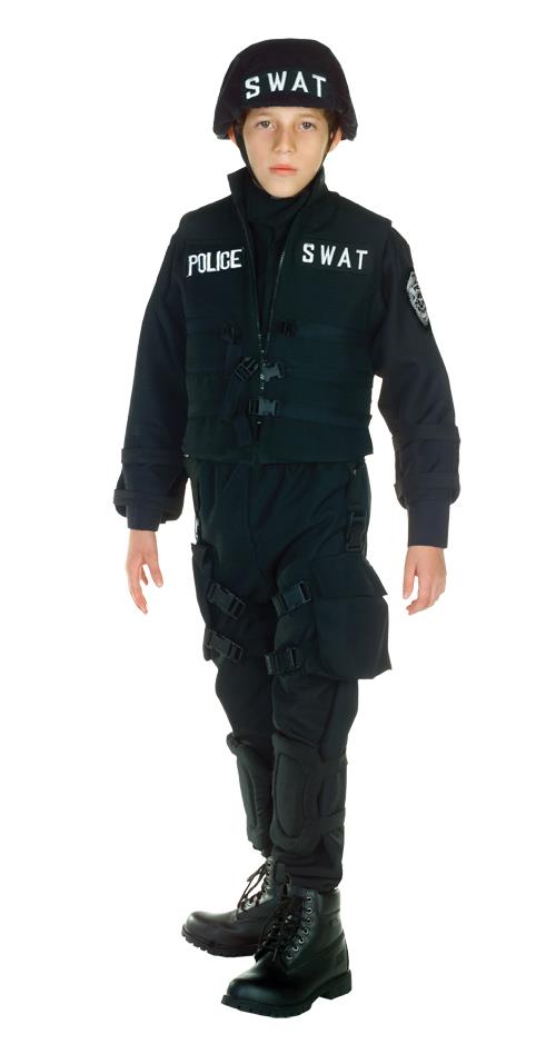 SWAT Child Costume Large