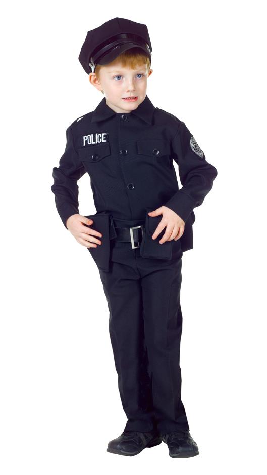 Police Officer Set Child Costume Small