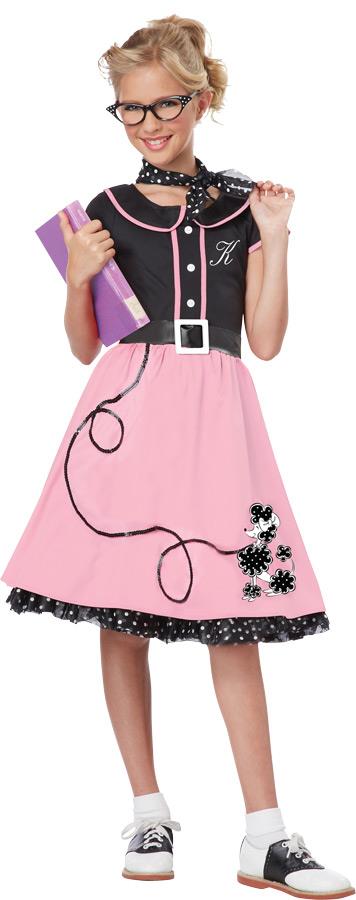 50's Sweetheart Child Costume Large