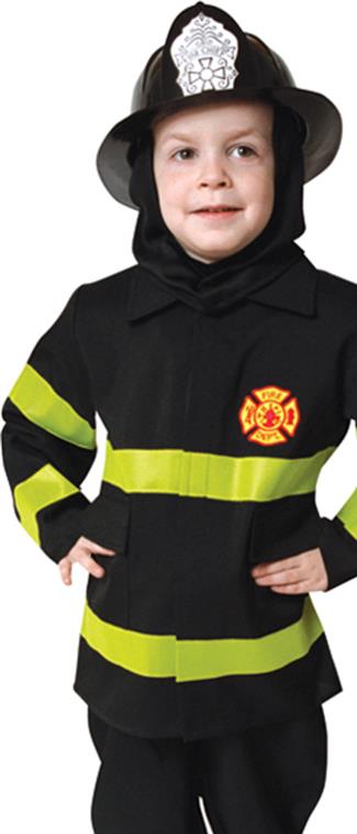 Firefighter Child Costume Small