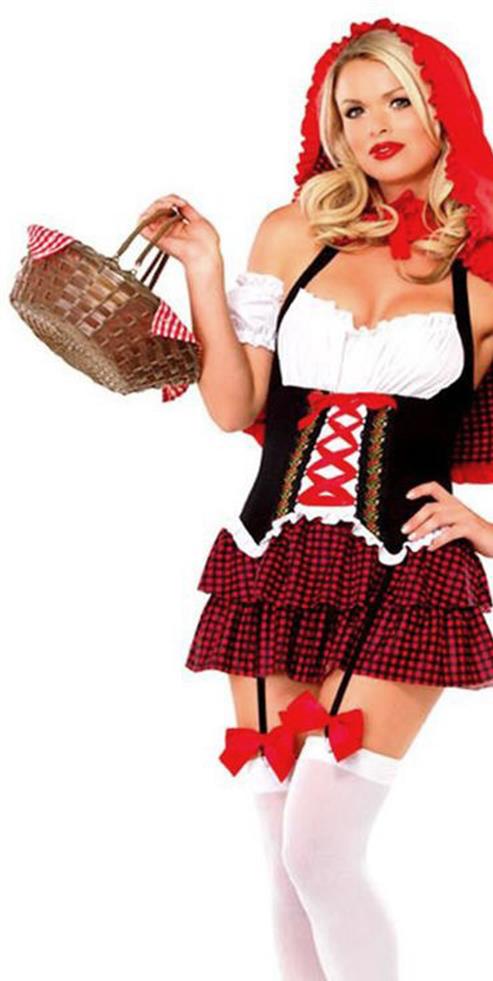 Cute Red Riding Hood Adult Costume XL