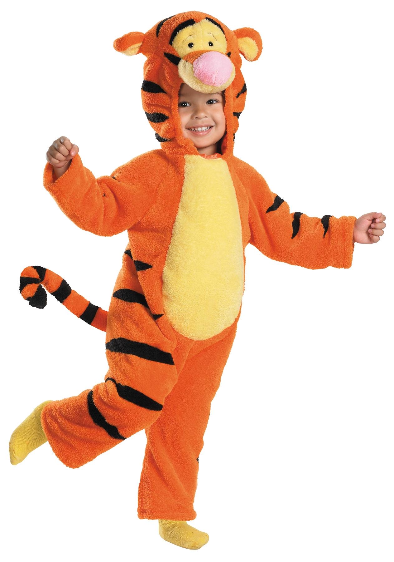 Winnie the Pooh Tigger Deluxe Plush Toddler Costume 2T