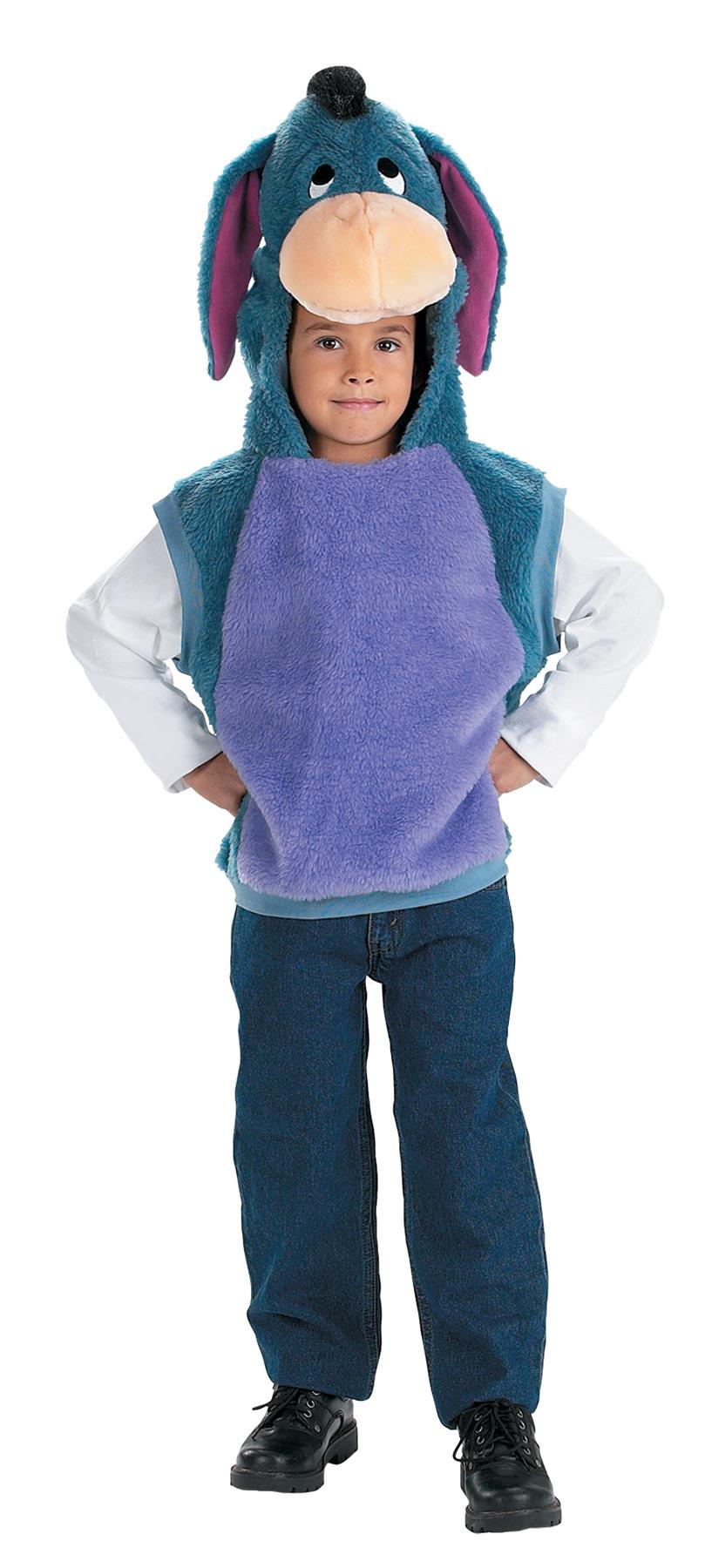 Winnie the Pooh Eeyore Plush Vest Toddler Costume 1-2