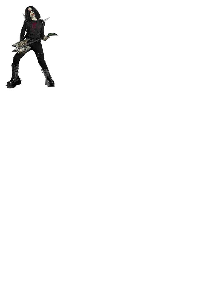 Metal Mayhem Child Costume Medium