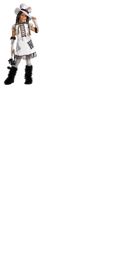 Monster Bride White Child Costume Medium