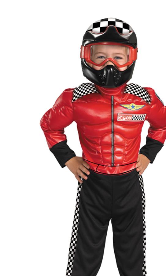 Turbo Racer Toddler / Child Costume 3-4