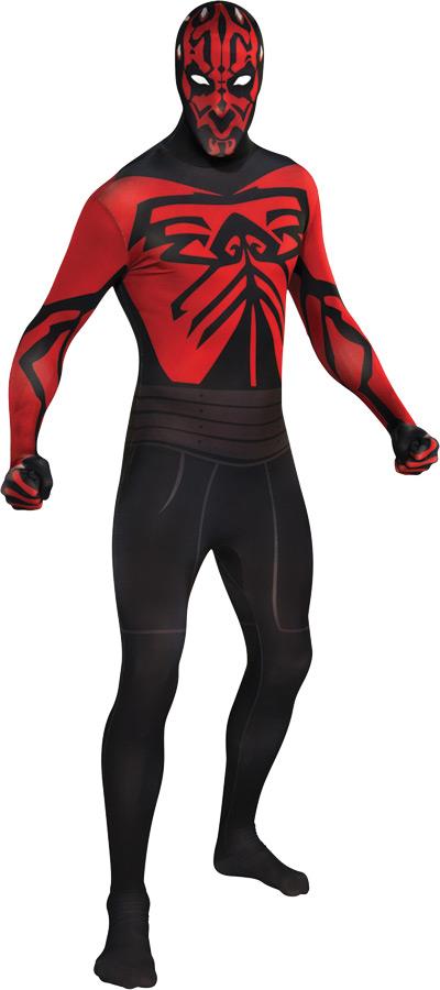 Star Wars Darth Maul Skin Suit Adult Costume