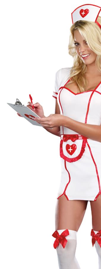 Really Naughty Nurse Adult Costume XL