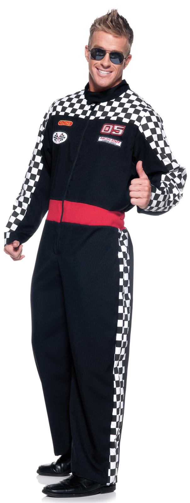 Speed Demon Racer Jumpsuit Adult Costume