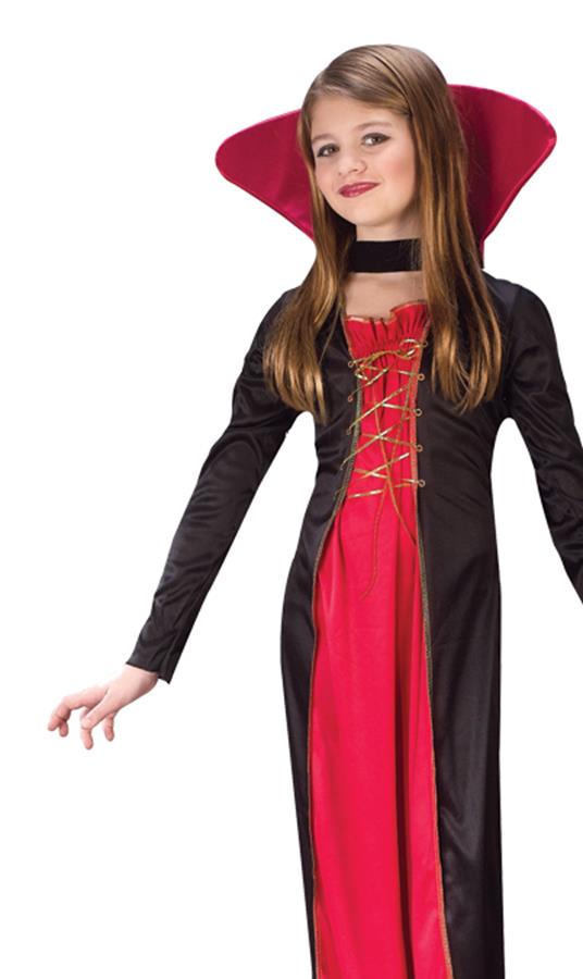 Victorian Vampiress Child Costume Medium