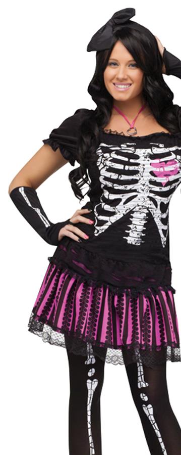 Sally Skelly Adult Costume S/M