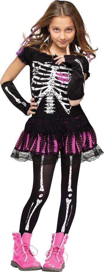 Sally Skelly Child Costume Small