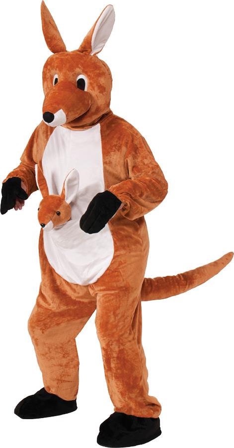 Kangaroo Jumpin' Jenny Mascot Adult Costume