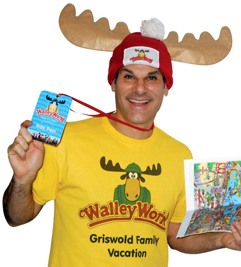 National Lampoon's Vacation Walley World Park Fan Adult Costume Kit