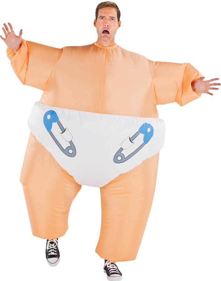 Inflatable Big Baby Adult Costume