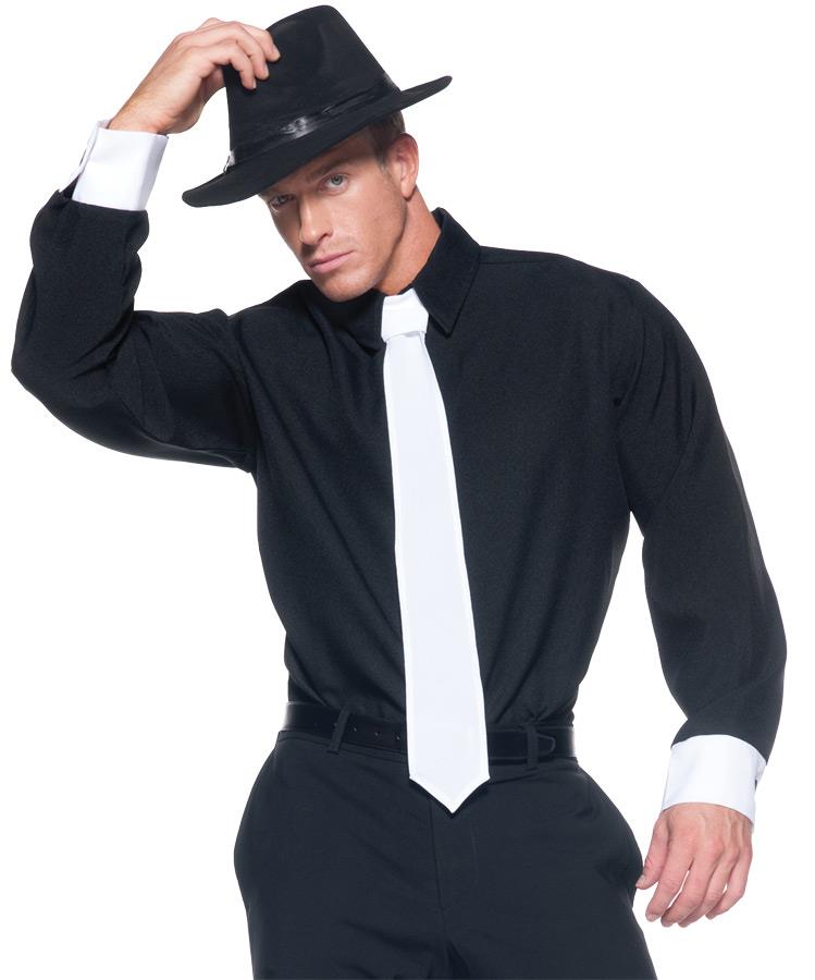 Gangster Adult Shirt XL
