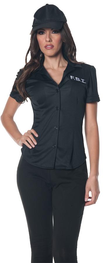 FBI Fitted Adult Shirt Small