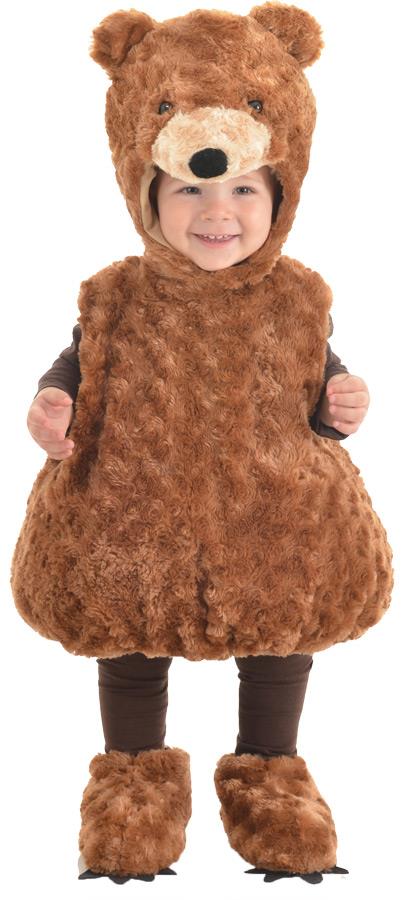 Teddy Bear Toddler Costume 2-4T