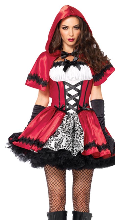 Gothic Red Adult Costume Medium