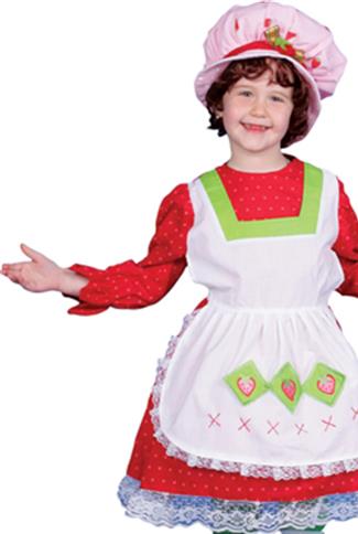 Fairy Tale Country Girl Child Costume Large