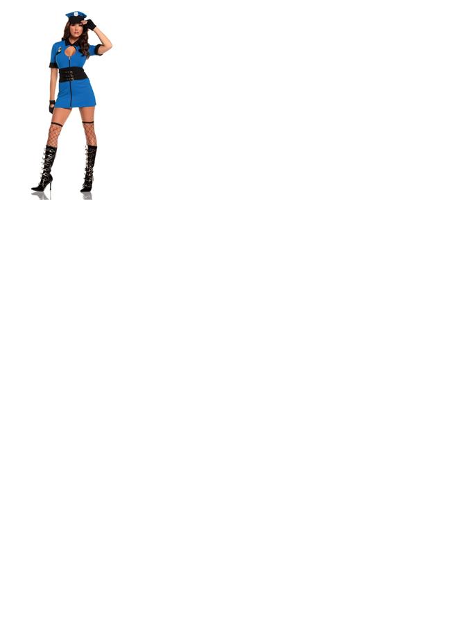 Intriguing Interrogator Adult Costume Medium