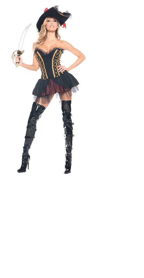 Seven Seas Pirate Adult Costume XL