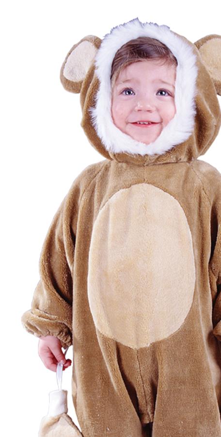 Cuddly Monkey Infant Costume 12-24 Months