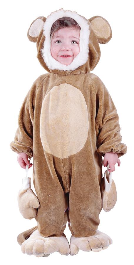 Cuddly Monkey Infant Costume 6-12 Months