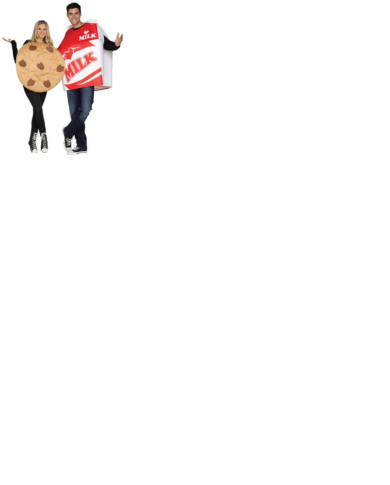 Milk and Cookies Adult Couples Costume