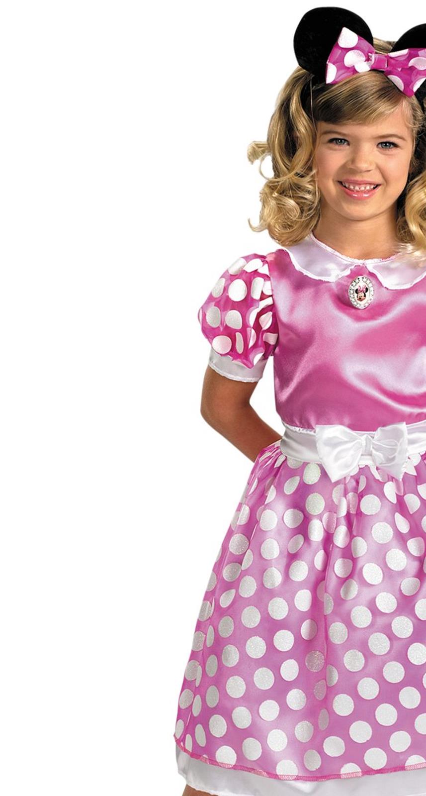 Pink Minnie Mouse Classic Child Costume 4-6
