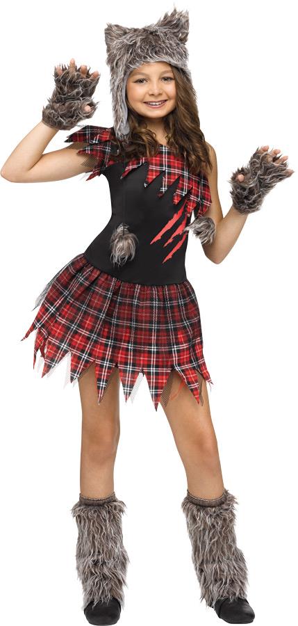 Wick'd Wolfie Child Costume Medium