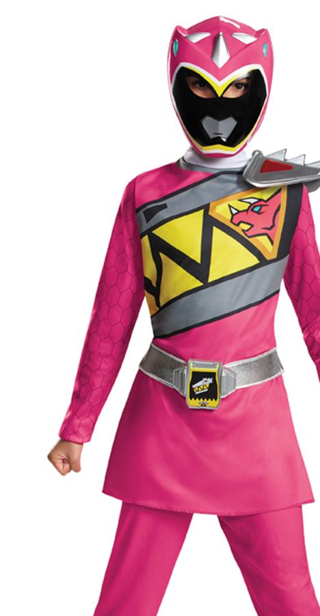 Power Rangers Dino Charge Pink Ranger Classic Child Costume 4-6