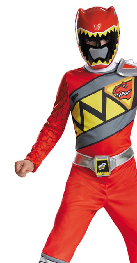 Power Rangers Dino Charge Red Ranger Classic Child Costume Small