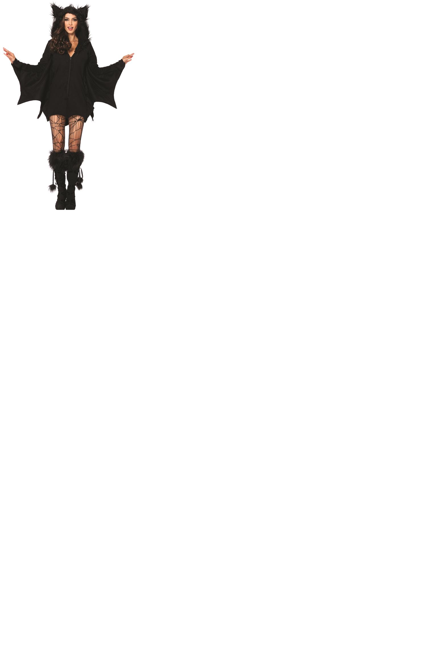 Bat Cozy Adult Plus Costume 2X