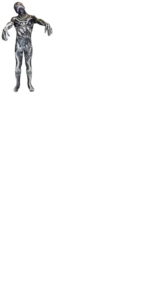 Morph Skull N Bones Adult Costume XL