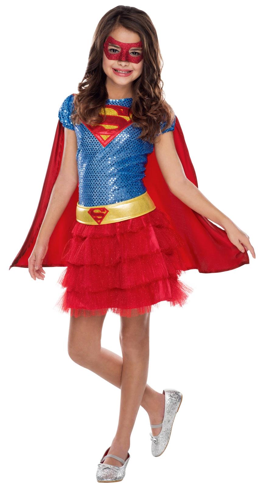 Supergirl Sequin Child Costume Medium