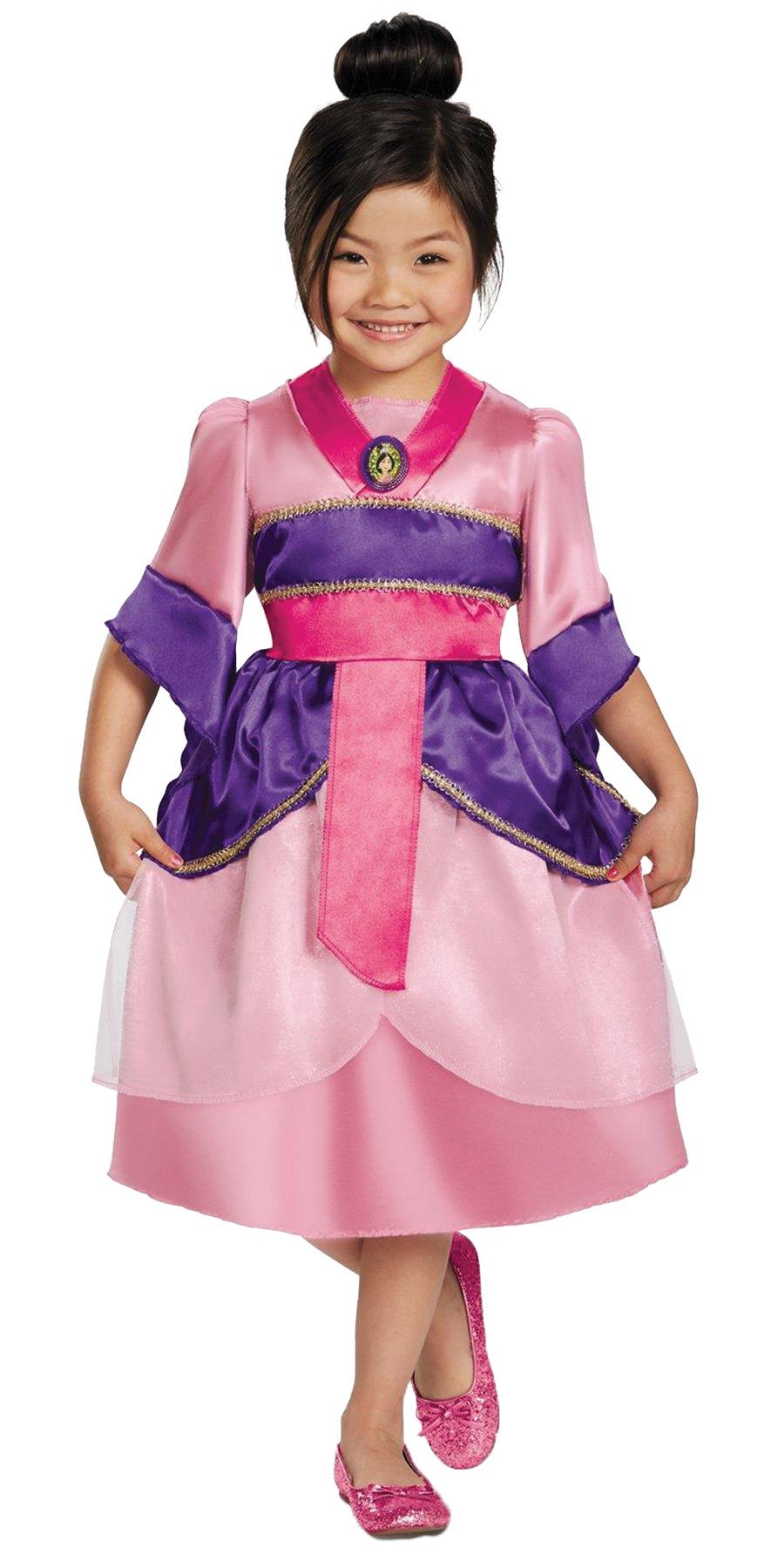 Mulan Sparkle Classic Child Costume 4-6