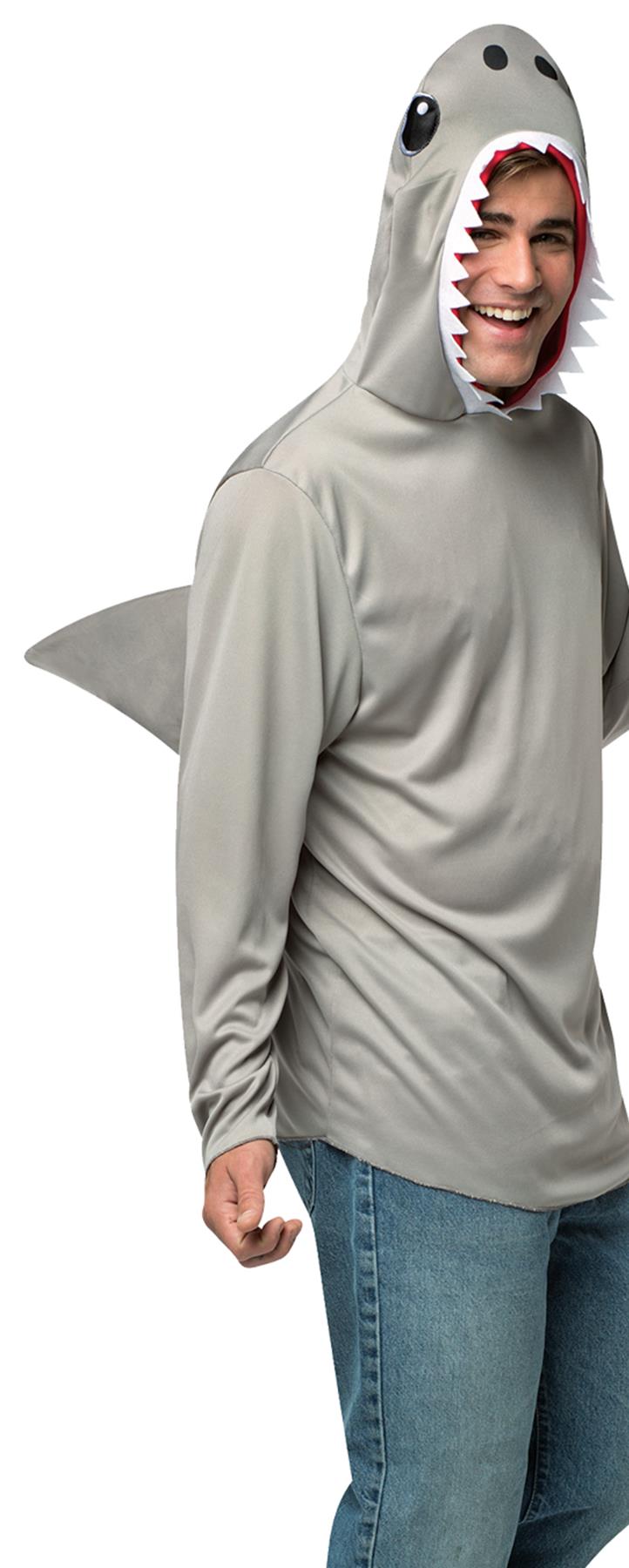 Shark Hoodie Adult Costume