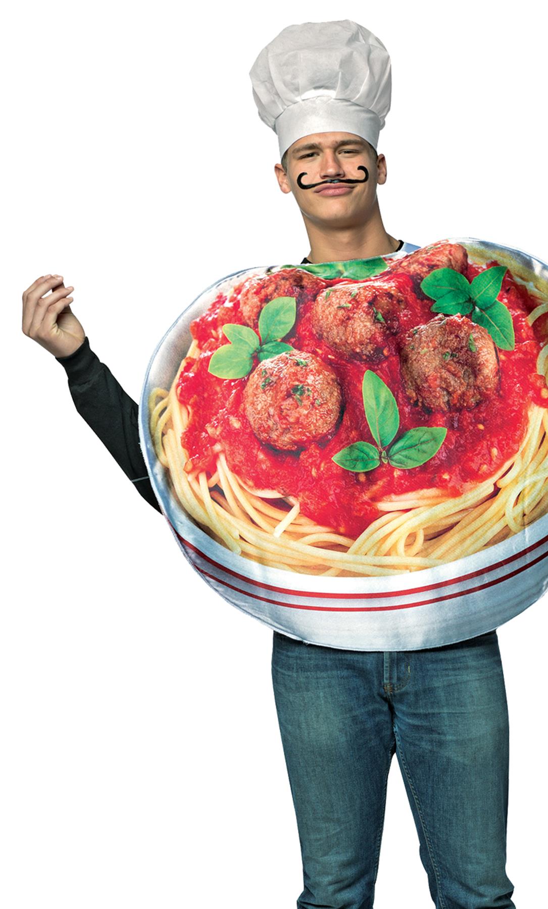 Spaghetti and Meatballs Get Real Adult Costume
